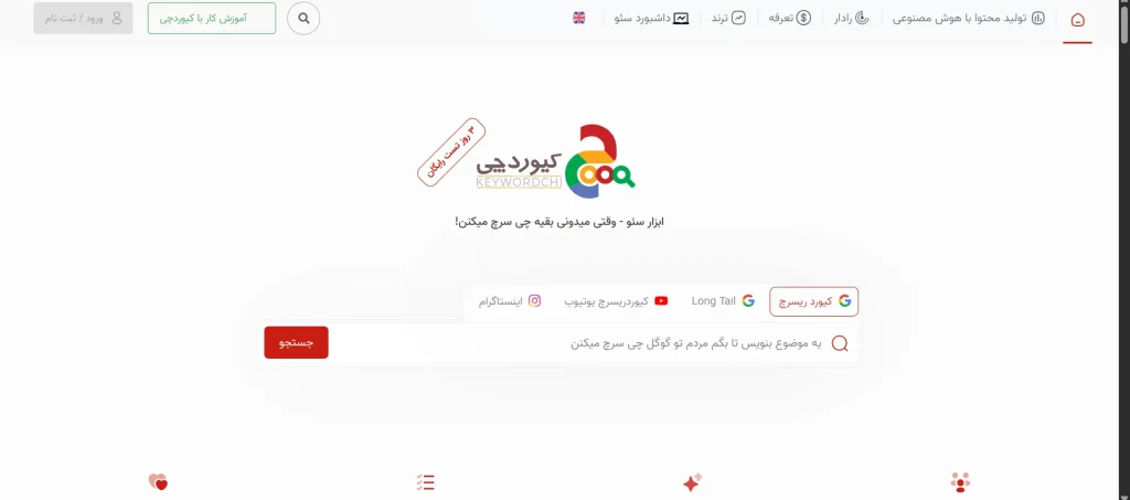 ابزار ایرانی سئو کیوردچی